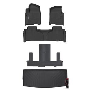 Floor Mats & Trunk Mat for Chevrolet Tahoe / GMC Yukon 2021-2025 New 7 Seat Only